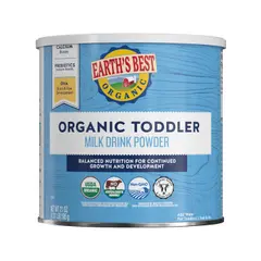 Earth's Best Organic Toddler Milk Powder for Toddlers 12 Months and Up, 21 Ounce Container — ảnh 1